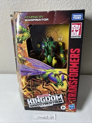 Transformers War for Cybertron: Kingdom Deluxe Waspinator sellado nuevo Foto 1 de 4