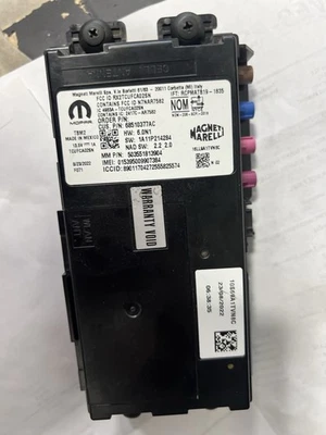 Módulo de controle telemático para Ram Promaster 2023 - Imagem 1 de 4