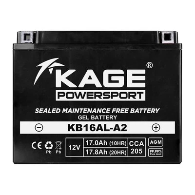 Batterie GEL KAGE YB16AL-A2 für Ducati 748 916 888 Yamaha VMAX VMX 1200 XV 750 - Bild 1 von 4
