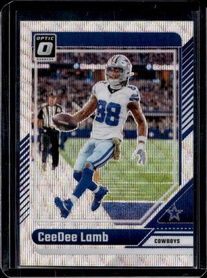 2024 Donruss Optic CeeDee Lamb Wave #131/300 Cowboys - Image 1 of 2