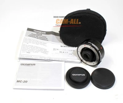 Olympus M.Zuiko Digital Tele Converter Teleconver MC-20 2× **MINT* - Image 1 of 4