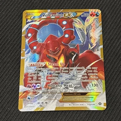 Volcanion EX (Secret) 115/114 XY - Steam Siege Holo - Image 1 of 2