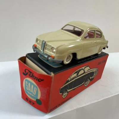 Tekno Saab 96 n.827 1965 pressofuso mini auto made in Danimarca vintage da co... - Immagine 1 di 4