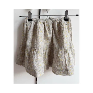 BONPOINT floral Print Cotton Skirt Short 6 Years Summer - Picture 1 of 2