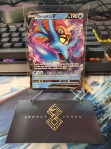 Omastar V 035/195 - SWSH: Silver Tempest Ultra Rare - Pokémon TCG (NM) - Picture 1 of 1