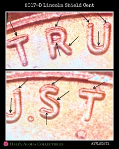 💠🪙💠2017 D Lincoln Shield Cent Doubled Die Obverse (DDO) & Reverse (DDR) - Picture 1 of 13