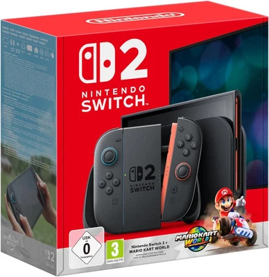 NINTENDO Switch 2 + Mario Kart World  SPEDIZIONE IMMEDIATA - Immagine 1 di 4