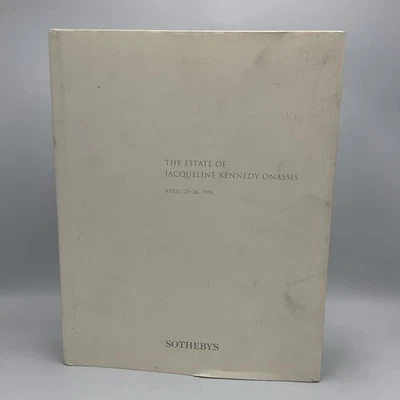 Sotheby’s The Estate Of Jacqueline Kennedy Onassis April 23-26 1996 Hardcover Foto 1 de 4