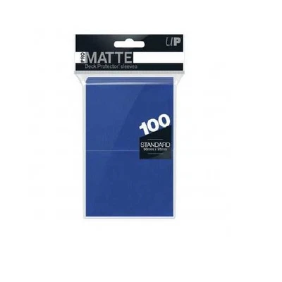 PRO-Matte Standard Card Sleeves: Blue (100) - Bild 1 von 4