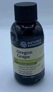 Natural Sunshine Oregon Grape Digestive Support 2oz Exp 9/25 Imperfect Bottle - Picture 1 of 5