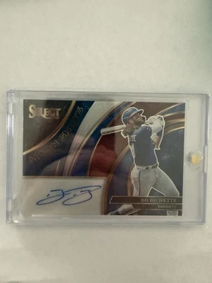 2022 Panini Select BO BICHETTE Moon Shots Auto 47/49 Toronto Blue Jays MSS-BO - Image 1 of 2