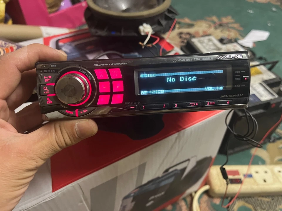 alpine cda-9885ji - Image 1 of 4