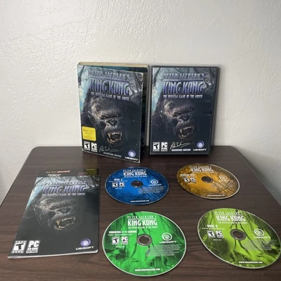 Peter Jackson’s King Kong The Official Game of The Movie PC CIB W/ Slip Cover - Image 1 of 4