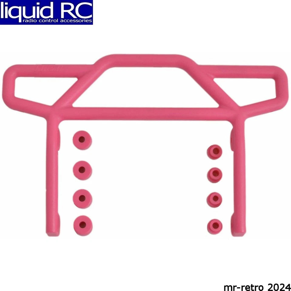 RPM Rear Bumper Pink for Traxxas Electric Rustler Rpm70817