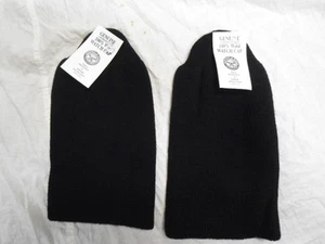US Military/Govt. Issue 100% Wool Watch Cap (black) lot of 2 - Picture 1 of 1