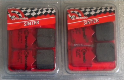 BREMBO SA PASTILLAS FRENO SINTERIZADAS 2 JUEGOS PARA APRILIA TUONO 1000 / R 2002 > 2005 Foto 1 de 2