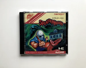 Splatterhouse PC Engine hu-card complete japanese japan import tested uk seller - Picture 1 of 3