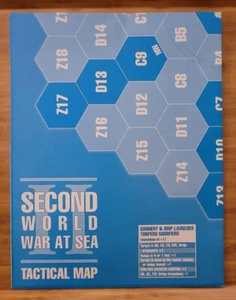 Avalanche Press Second World War at Sea Tactical Gunnery Map Only (P) - Picture 1 of 1