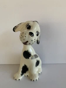 Pals 2030 Vintage Porcelain Dalmatian/Black & White Dog Figurine (1950’s) - Picture 1 of 11