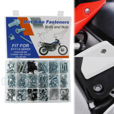 Fit For YAMAHA TT-R230 2005-2024 TT-R125 2000-2024 330pcs Fairing Body Bolt Kit - Image 1 of 4