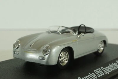 Porsche 356 Speedster Super, 1958, prata, 86597, luz verde 1:43 - Imagem 1 de 4