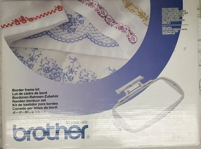 Brother Border Frame Kit SA-BFK2004 With 51 Designs on Disk Media New In Box - Image 1 of 3