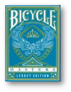 Bicycle - Azul Legacy Masters Póquer Juego de Cartas Cardistry Ellusionist - Imagen 1 de 4