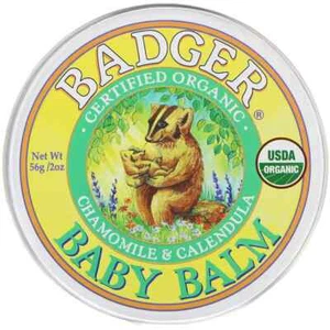 Badger Company, orgánico, bálsamo para bebé, manzanilla y caléndula, 2 oz (56 g) - Imagen 1 de 2