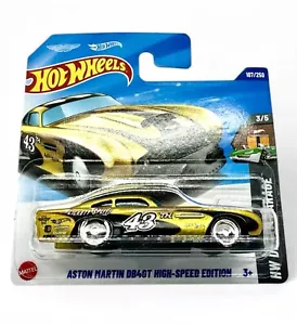 Hot Wheels 25 Super Treasure Hunt Aston Martin DB4GT High Speed Edition Short Cd - Picture 1 of 3