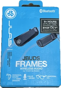 JLab JBuds Frames Wireless Open-Ear Audio for Your Glasses, 8-Hr. Bluetooth Play - Picture 1 of 6