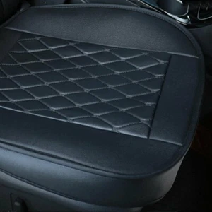 2pcs Full Surround Front Seat Cover Leather Chair Cushion Protector fit Scion - Picture 1 of 5