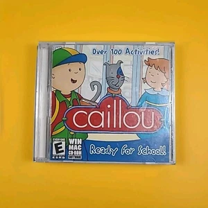 Caillou: Pronto per la Scuola (Windows/Mac, 2005) Zero Graffi - TESTATO E FUNZIONANTE - Foto 1 di 8