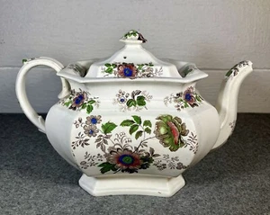 Antique Ironstone Teapot (The Packwood House Museum) - Picture 1 of 8