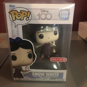 FUNKO POP VINYL DISNEY 100th SNOW WHITE  #1333 TARGET EXCLUSIVE  w/PROTECTOR