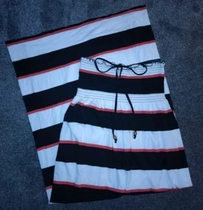 Atmosphere Stripe Stretchy Bandeau Dress Uk 14 Sold Out - Picture 1 of 6