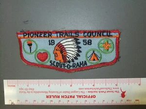 Boy Scout Pioneer Trails Council Flap Shape Event 2234HH - Bild 1 von 1