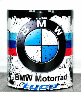Premium Retro BMW Motorrad Racing Motorcycle Oil Can Mug Tea Coffee Mug # - Picture 1 of 3