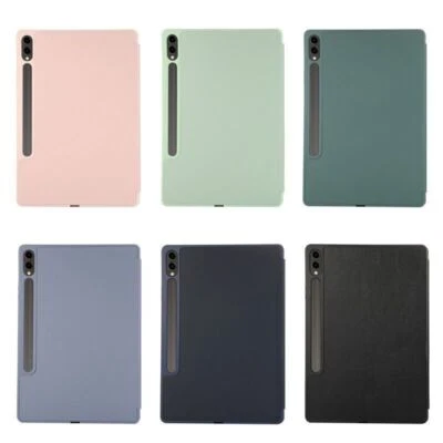 Case Leather Shockproof Flip Fold Cover For Samsung Galaxy Tab S9 FE+ S9+ 12.4"  - Image 1 of 4