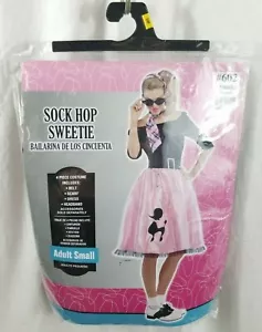 Amscan Adult Womens Sock Hop Sweetie 50's Costume Size Small - BRAND NEW!!! - Picture 1 of 3