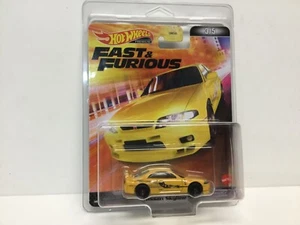2023 HOT WHEELS FAST & FURIOUS - NISSAN SKYLINE GT-R (BCNR33) GTR R33 YELLOW 3/5 - Picture 1 of 10