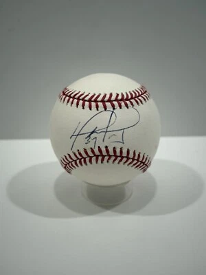 David Ortiz Autograph Signed Major League Ball Red Sox JSA W Cube - Image 1 of 4
