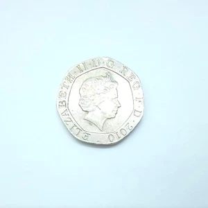 2010 Queen Elizabeth II Twenty Pence Coin Circulated England - Picture 1 of 3