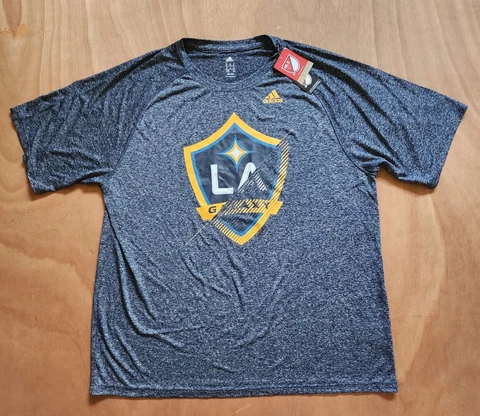 Los Angeles Galaxy Adidas Climalite Shirt Men's XL NWT Cover