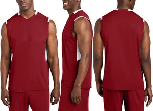 Mens Sleeveless Muscle T-Shirt Shooter Tank Dri Fit Moisture Wicking Tee XS-4XL - Picture 1 of 8