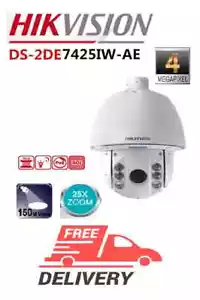 Hikvision DS-2DE7425IW-AE 4MP Pro Series 7″ 25x Zoom 150m IR PTZ, intrusion - Picture 1 of 1