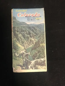 1971 Road Map - Colorful Colorado - State Department of Highways  - Picture 1 of 5