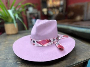 Sombreros de piedra Texana 100X rosa diamante. S 🙂 🙂 - Imagen 1 de 6