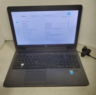 HP Zbook 15 G2 Laptop Core i7-4810MQ 2.80GHz 16GB RAM No HDD/SSD/CADDY/OS! #69 - Image 1 of 4