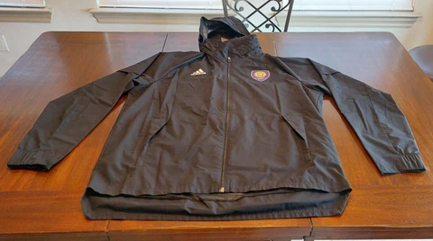 Adidas Orlando City CONDIVO 20 MEN'S ALL WEATHER Training JACKET BLACK Size XL Cover
