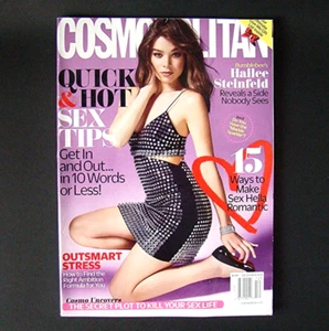Cosmopolitan Magazine December 2018 Hailee Steinfeld Cover Beauty Sex Cosmo 00s - Picture 1 of 1
